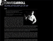 Tablet Screenshot of edwardcarrollmusic.com